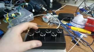 Arduino MIDI контроллер на 6 регуляторов. Демонстрация.