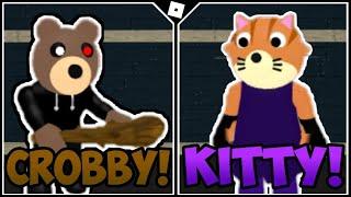 How to get "Crobby & TSP Withdrawal Kitty" Badge + Morph/Skin in Piggy Roleplay 피기 롤플레이 | Roblox