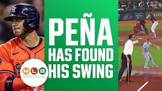 Jeremy Peña's adjustments are paying off | MLB Central