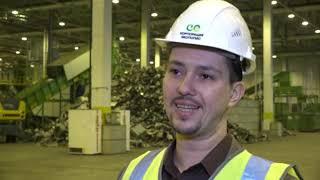 Recycling plant. Завод по переработке электронного и электрического оборудования Экотехпром