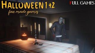 HALLOWEEN 1 & 2 - Full Horror Games |1080p/60fps| #nocommentary