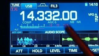 Icom 7300 MNF ANF IF Filter Works On Interference!