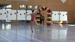 TWIRLING GERMANY Deutsche Meisterschaft Sophia Sauter 2018 Freestyle Junior