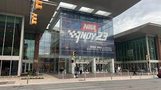 NRAAM day 2 (Ammo-up, Live free armory, IWI US, Holosun)