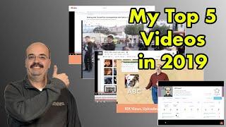 Jeff Heaton's Top Five YouTube Videos in 2019