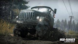 [4K] Spintires: MudRunner \ Xbox One X Gameplay