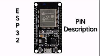 ESP32 pin description || pin configuration of esp32 board ||Neeraj Yadav electronics