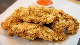 Crispy KFC Fried Chicken Recipe at Home !  Success the first time