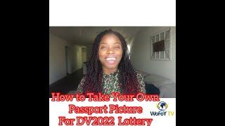 How To Create Your Own Passport Picture for Green Card Lottery  Tutorial included!!! |DV2022