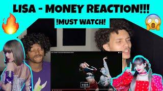 BLACKPINK??  AMERICANS REACT TO LISA - 'MONEY' EXCLUSIVE PERFORMANCE VIDEO (FIRST REACTION!)