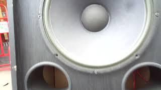 DEMO OF VINTAGE ELECTRO-VOICE EV TL606DW SPEAKER #1 FOR SALE
