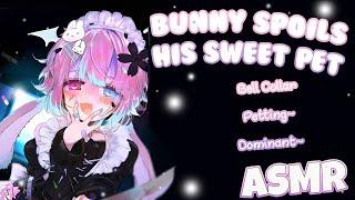 【ASMR】Dominant Bunny Makes You His Sweet Pet~ | Petting, Collaring, & Positive Affirmations~