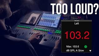 How Loud Is Too Loud In Live Sound