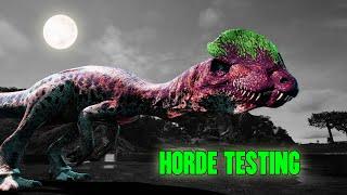 LIVE - ZOMBIES in The isle? NEW Horde testing