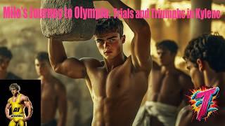 Milo’s Journey to Olympia: Trials and Triumphs in Kylene #aiwrestling #aianimation #aiart