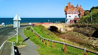 Sandsend Village Walk, English Countryside 4K