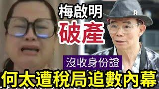 何太坐監前！先抄家！疑被「稅局追數」追7年隱藏收入！罰錢高達百萬！梅啟明「被由申請破產」伍仔話咁都得？#無糧軍師#日更頻道＃何太直播#何太生活语录正在直播