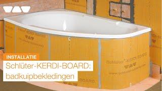 Schlüter-KERDI-BOARD: badkuipbekledingen