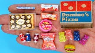 36 DIY MINIATURE FOOD AND SWEETS HACKS AND CRAFTS !!!!