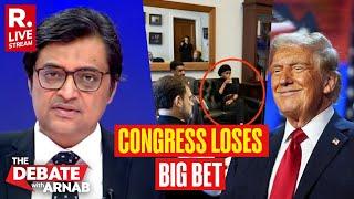 Debate With Arnab LIVE: Congress Slumps On Big Bet As Deep State Icons Lose