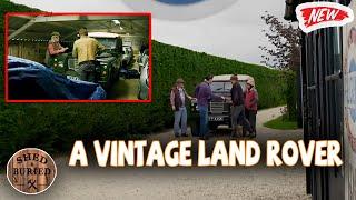 Shed and Buried 2024 | Martin - A vintage Land Rover and Fuzz Finds a Miniature Scooter.