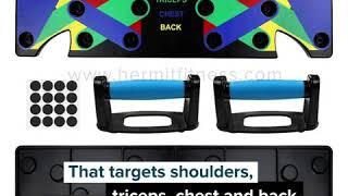 Hermit Fitness 9 in 1 ABS Push Up Rack Training Board 1 | Home Workout