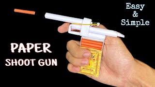 Paper Shotgun making with matchbox | How To Make A Paper Gun | paper craft