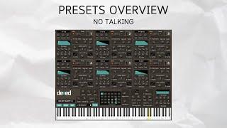 DEXED (Digital Suburban) | Presets overview | No talking FREE VST