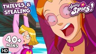 Stop Those Thieves! - Season 1 | Part 2  FULL Episode Compilation  Totally Spies!