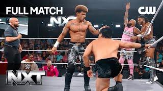 FULL MATCH: AJ Francis Trick Williams & Wes Lee vs. Elijah Josh Briggs & Yoshiki Inamura | WWE NXT