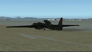 Lockheed U-2 Spionage Airplane Edwards AFB FSX Addon simviation