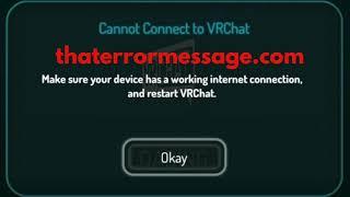 Cannot Connect to VRChat