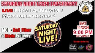 Saturday Night Laser Livestream!