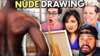 Adults Create Nude Art For The First Time! | React