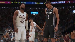 ️NBA️CLEVELAND CAVALIERS vs SAN ANTONIO SPURS [ NBA 2K24 GAMEPLAY  PS5 4K UHD] #nbalive