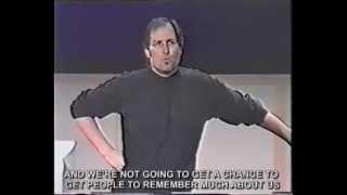 Best marketing strategy ever! Steve Jobs Think different / Crazy ones speech (with real subtitles)