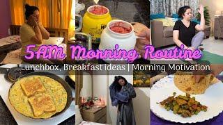 5 AM Morning Productive Routine during Exams | Lunchbox & Breakfast Recipes | Neelam youtuber vlogs