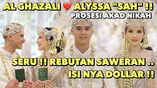 LEGAL!! AL GHAZALI & ALYSSA'S WEDDING CONTRACT IS HAPPY!! SUNDANESE TRADITIONAL PROCESS, DOLLAR S...