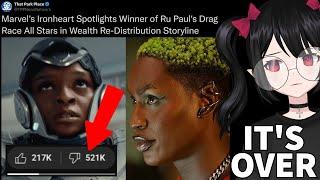 Marvel's Cringe Ironheart Series FINDS OUT After Promoting Drag Queen Who Hates The "Privileged"
