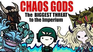 The Chaos Gods are real Jerks I think | Warhammer 40k Lore