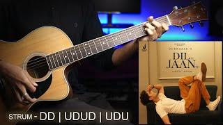 DIL TU JAAN TU (Gurnazar) Easy Guitar Chords & Strumming Lesson