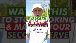 Stop Choking on Your Second Serve (This Simple Fix Will Change Your Game!) #shorts #youtubeshorts