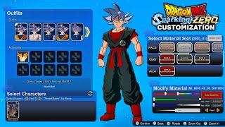 DRAGON BALL: Sparking! ZERO – New Character Color Customization & Costumes Editor w/ Gameplay! (Mod)