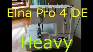 Elna Pro 4DE Heavy settings