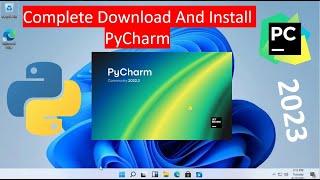 How to Download and Install PyCharm IDE on Windows 11 | Full Step by Step| 2023