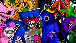 Poppy Playtime VS Rainbow Friends  ( FNF PLAYTIME but Rainbow Friends Characters Sing It) 