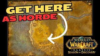 The BEST Way to Get to the Deadmines & Duskwood for HORDE Players in WoW Classic Season of Discovery