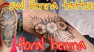 HENNA LOOKS LIKE A REAL TATTOO | FREEHAND HENNA TATTOO