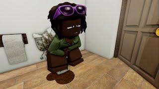 Danna y la Noche de Frijoles ​​​ (Roblox fart animation) #roblox #gassy #farting #fart