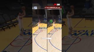 NBA 2K25 Shooting Tips & How to Green More Shots with Shot Meter Off vs On #nba2k25 #2k25